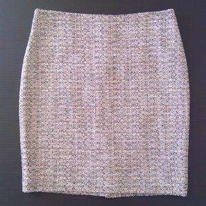 Karl Lagerfeld Pastel Pink Tweed Pencil Skirt